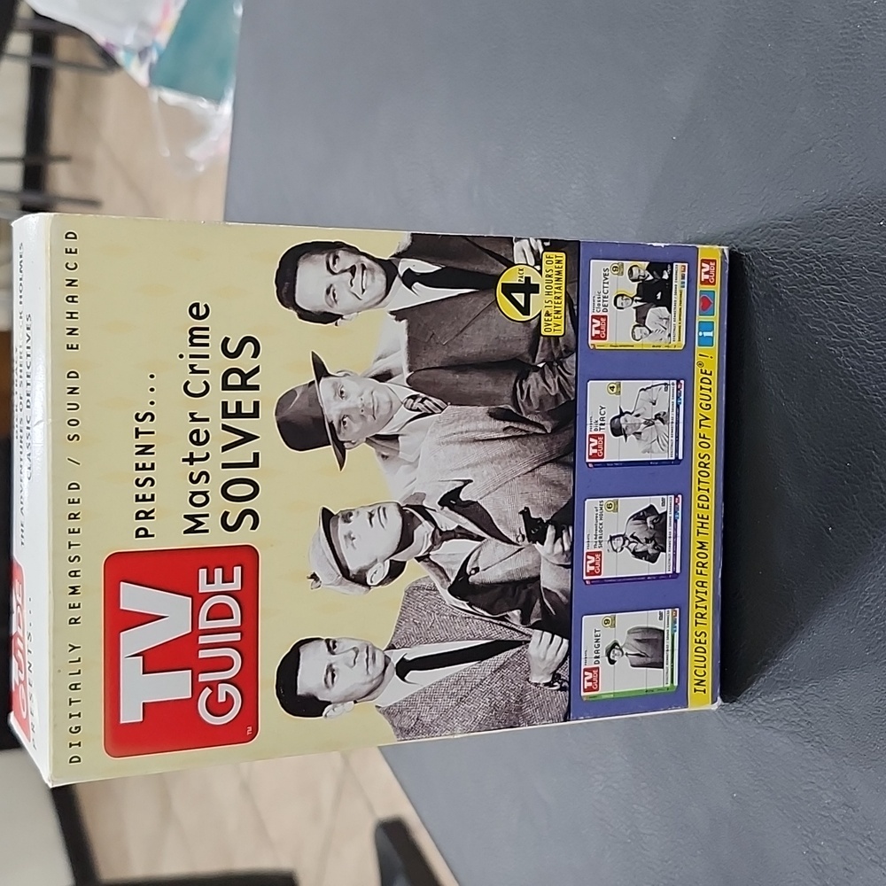 TV GUIDE MASTER CRIME SOLVERS DVD SET